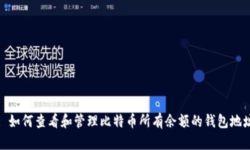 : 如何查看和管理比特币所有余额的钱包地址