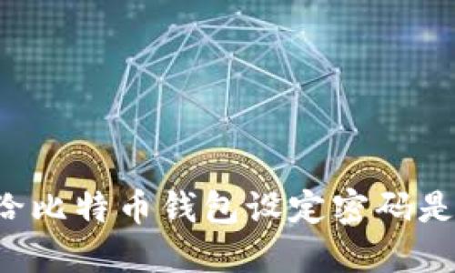 为什么给比特币钱包设定密码是必要的?